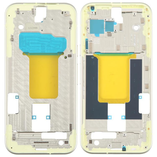 For Google Pixel 9 Original Middle Frame Bezel Plate (Yellow) - Frame Bezel Plate by buy2fix | Online Shopping UK | buy2fix