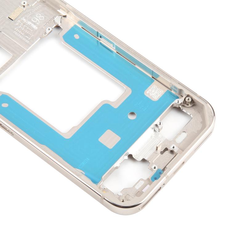 For Google Pixel 9 Pro Original Middle Frame Bezel Plate (Gold) - Frame Bezel Plate by buy2fix | Online Shopping UK | buy2fix