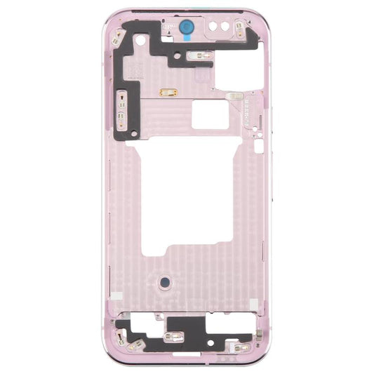 For Google Pixel 9 Pro Original Middle Frame Bezel Plate (Rose Gold) - Frame Bezel Plate by buy2fix | Online Shopping UK | buy2fix