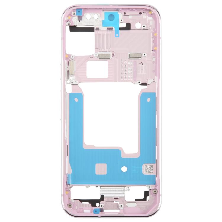 For Google Pixel 9 Pro Original Middle Frame Bezel Plate (Rose Gold) - Frame Bezel Plate by buy2fix | Online Shopping UK | buy2fix
