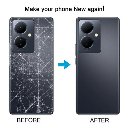 For vivo Y78+ 5G Original Back Cover(Black) - Back Cover by buy2fix | Online Shopping UK | buy2fix