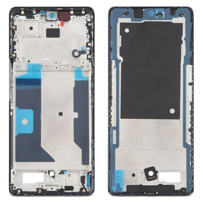 For vivo Y78+ 5G Original Middle Frame Bezel Plate (Black) - Frame Bezel Plate by buy2fix | Online Shopping UK | buy2fix