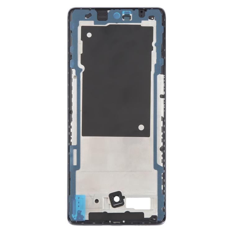 For vivo Y78+ 5G Original Middle Frame Bezel Plate (Black) - Frame Bezel Plate by buy2fix | Online Shopping UK | buy2fix