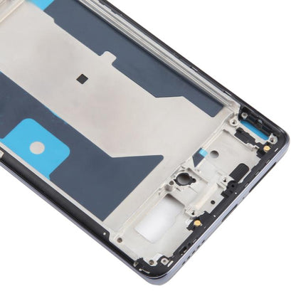 For vivo Y78+ 5G Original Middle Frame Bezel Plate (Black) - Frame Bezel Plate by buy2fix | Online Shopping UK | buy2fix