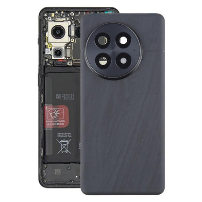 For OnePlus 13 Original Back Cover with Camera Lens Cover(Black) - Back Cover by buy2fix | Online Shopping UK | buy2fix
