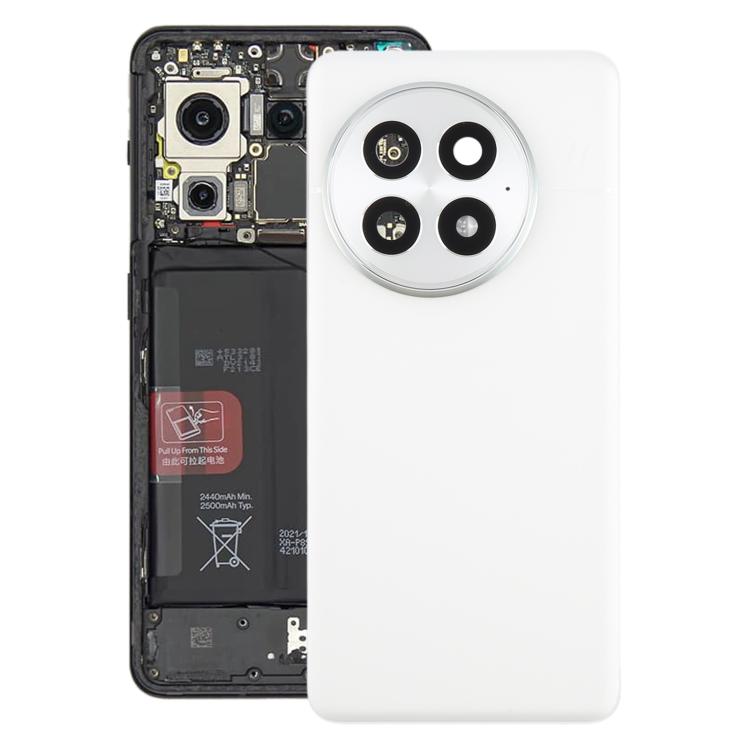 For OnePlus 13 Original Back Cover with Camera Lens Cover(White) - Back Cover by buy2fix | Online Shopping UK | buy2fix