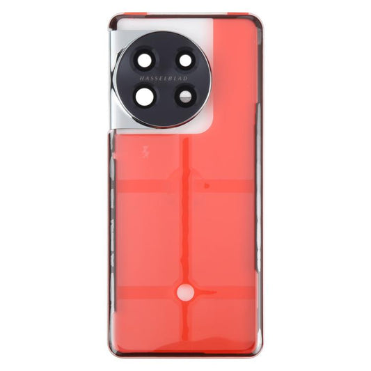 For OnePlus 11 Back Cover with Camera Lens Cover(Transparent) - Back Cover by buy2fix | Online Shopping UK | buy2fix