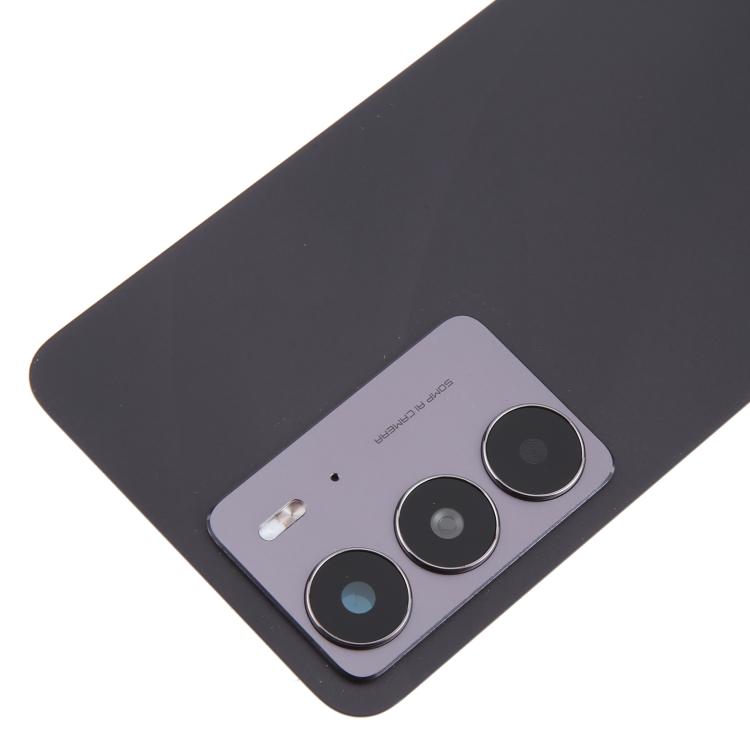 For Realme C75 4G Original Back Cover with Camera Lens Cover(Black) - Back Cover by buy2fix | Online Shopping UK | buy2fix