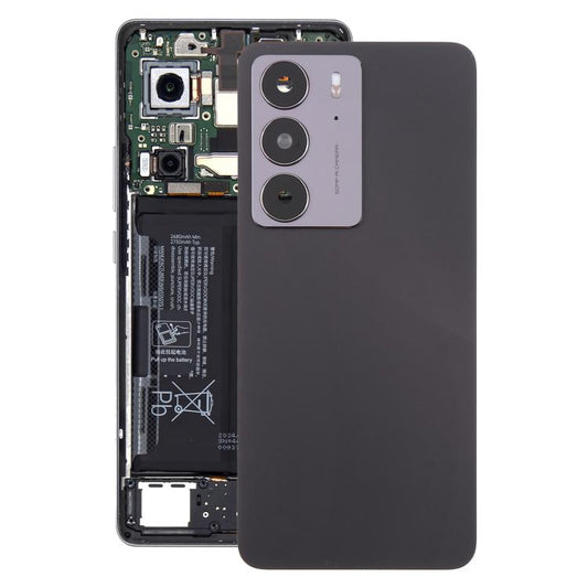 For Realme C75 4G Original Back Cover with Camera Lens Cover(Black) - Back Cover by buy2fix | Online Shopping UK | buy2fix