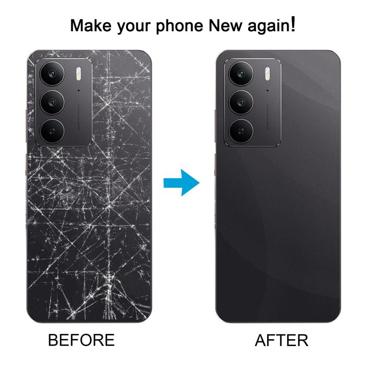 For Realme C75 4G Original Back Cover with Camera Lens Cover(Yellow) - Back Cover by buy2fix | Online Shopping UK | buy2fix