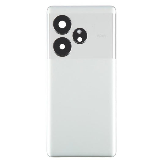 For Realme GT 6 Global Original Back Cover with Camera Lens Cover(Silver) - Back Cover by buy2fix | Online Shopping UK | buy2fix