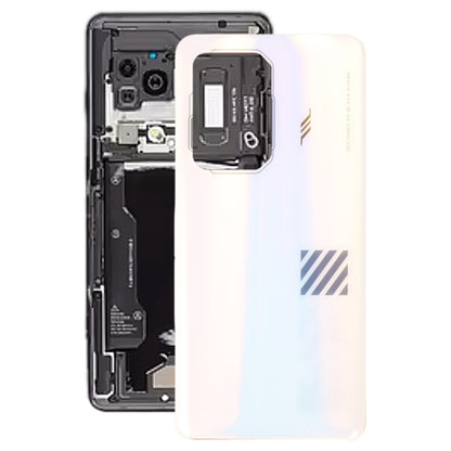 Original Battery Back Cover for Xiaomi Black Shark 5(White) by buy2fix