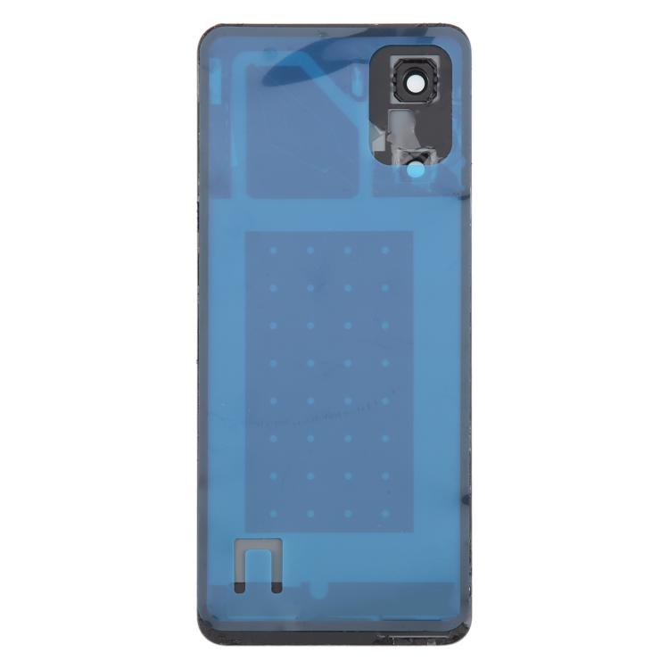 For ZTE nubia Neo 3 Plastic Battery Back Cover with Camera Lens Cover(Silver) - For ZTE by buy2fix | Online Shopping UK | buy2fix