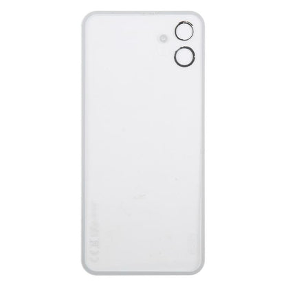 For Nothing Phone 1 A063 Glass Battery Back Cover(Transparent white) - For Nothing by buy2fix | Online Shopping UK | buy2fix