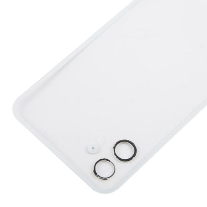 For Nothing Phone 1 A063 Glass Battery Back Cover(Transparent white) - For Nothing by buy2fix | Online Shopping UK | buy2fix