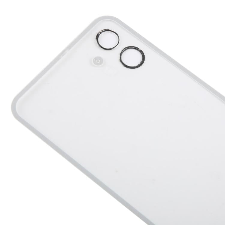 For Nothing Phone 1 A063 Glass Battery Back Cover(Transparent white) - For Nothing by buy2fix | Online Shopping UK | buy2fix