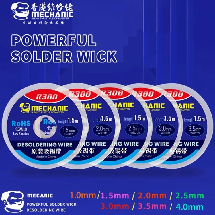 MECHANIC R300 1.5M 3.5MM Suction Tin Wire - Welding Wire by MECHANIC | Online Shopping UK | buy2fix