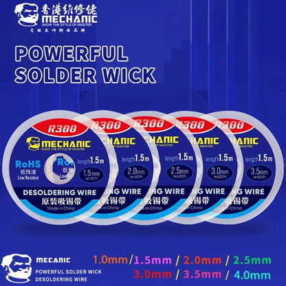 MECHANIC R300 1.5M 1.5MM Suction Tin Wire - Welding Wire by MECHANIC | Online Shopping UK | buy2fix