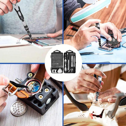 122 in 1 Precision Magnetic Screwdriver Kit (Purple) - Screwdriver Set by buy2fix | Online Shopping UK | buy2fix