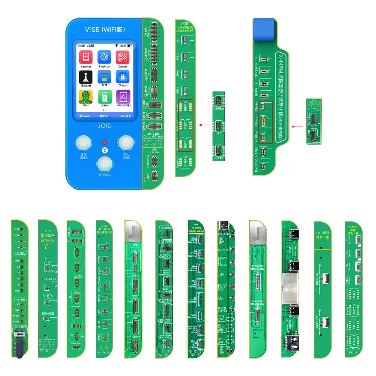 JC V1SE Mobile Phone Code Reading Programmer Set For iPhone - Repair Programmer by JCID | Online Shopping UK | buy2fix