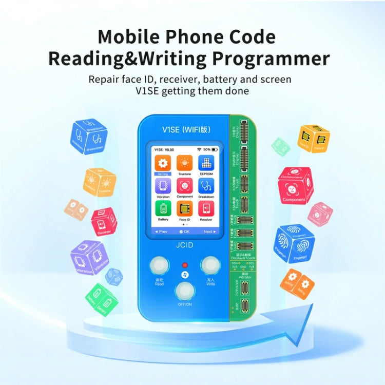 JC V1SE Mobile Phone Code Reading Programmer Set For iPhone - Repair Programmer by JCID | Online Shopping UK | buy2fix