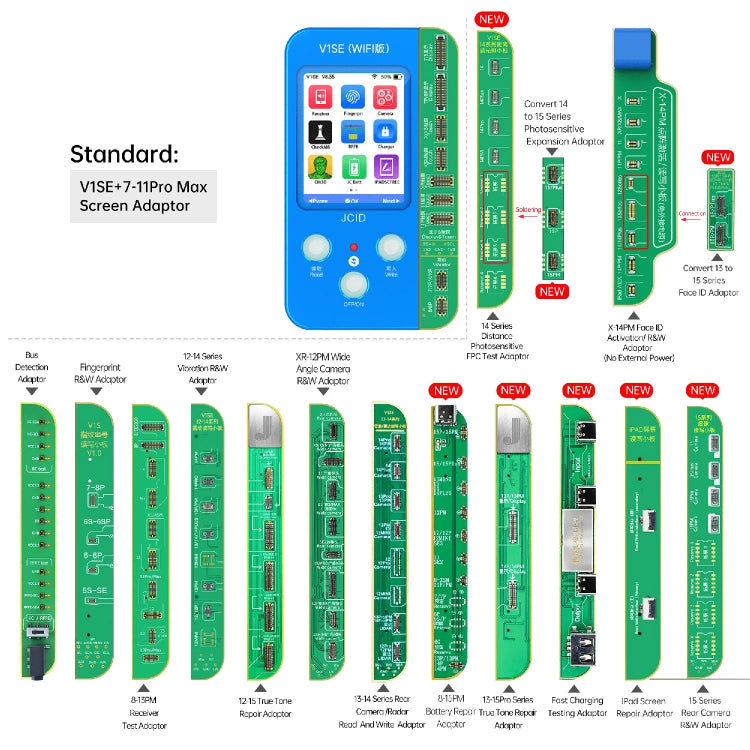 JC V1SE Mobile Phone Code Reading Programmer Set For iPhone - Repair Programmer by JCID | Online Shopping UK | buy2fix