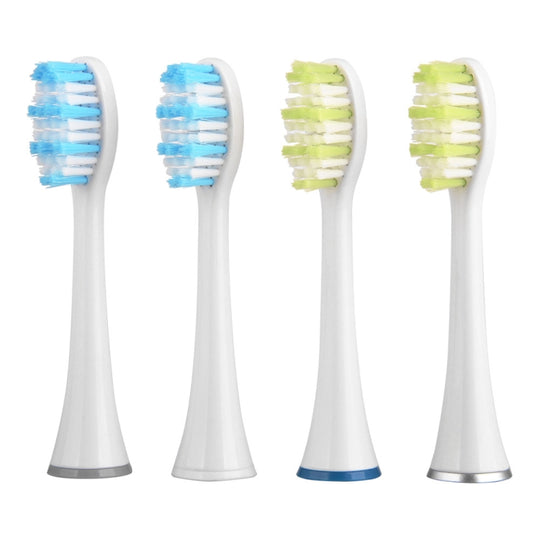 4 PCS D903/D904 Replacement Brush Heads for Mornwel D01(White)