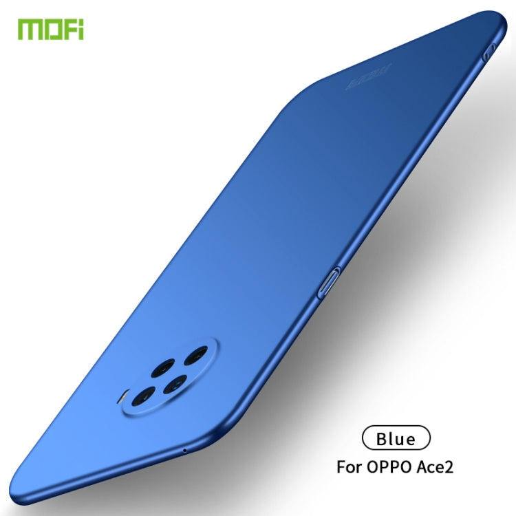 For OPPO Ace2 MOFI Frosted PC Ultra-thin Hard Case(Blue) by MOFI