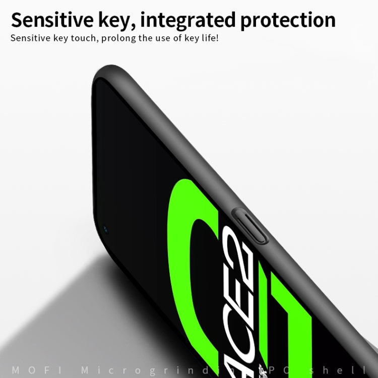 For OPPO Ace2 MOFI Frosted PC Ultra-thin Hard Case(Blue) by MOFI