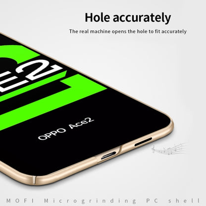 For OPPO Ace2 MOFI Frosted PC Ultra-thin Hard Case(Gold) by MOFI