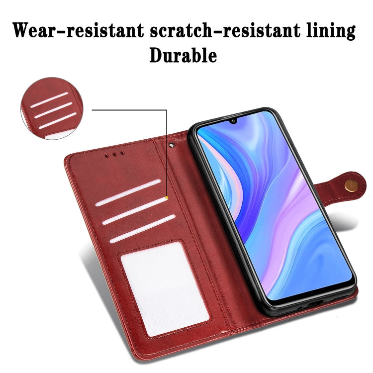 For OPPO A52/A72/A92 Retro Solid Color Leather Buckle Phone Case with Lanyard & Photo Frame & Card Slot & Wallet & Stand Function(Black) by buy2fix