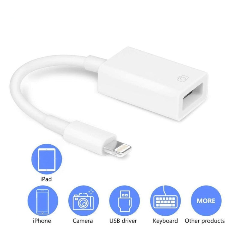 FA-STAR ZS-KL21826 8 Pin to USB 3.0 OTG Adapter, Supports IOS 13 and Above by buy2fix