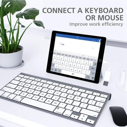 FA-STAR ZS-KL21826 8 Pin to USB 3.0 OTG Adapter, Supports IOS 13 and Above by buy2fix