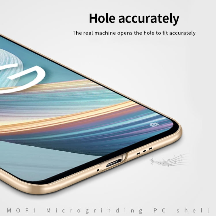 For OPPO Reno4 Pro MOFI Frosted PC Ultra-thin Hard Case(Rose Gold) by MOFI