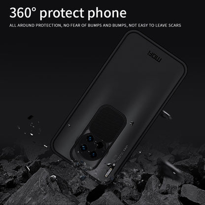 For Huawei Mate 30 MOFI Xing Dun Series PC + TPU Anti-peep Waterproof And Anti-drop All-inclusive Protective Shell, Translucent Frosted(Red) - Huawei Cases by MOFI | Online Shopping UK | buy2fix