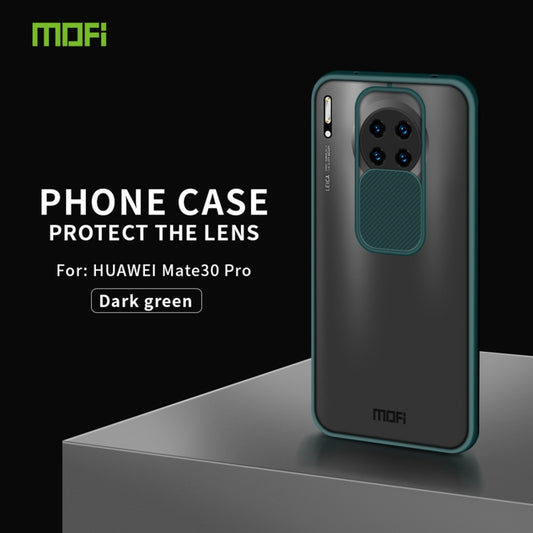For Huawei Mate 30 Pro MOFI Xing Dun Series PC + TPU Anti-peep Waterproof And Anti-drop All-inclusive Protective Shell, Translucent Frosted(Green) - Huawei Cases by MOFI | Online Shopping UK | buy2fix
