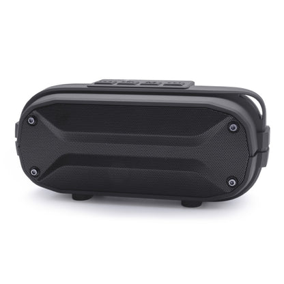 NewRixing NR-3023 Portable Stereo Wireless Bluetooth Speaker, Built-in Microphone, Support TF Card / FM(Black) - Desktop Speaker by NewRixing | Online Shopping UK | buy2fix