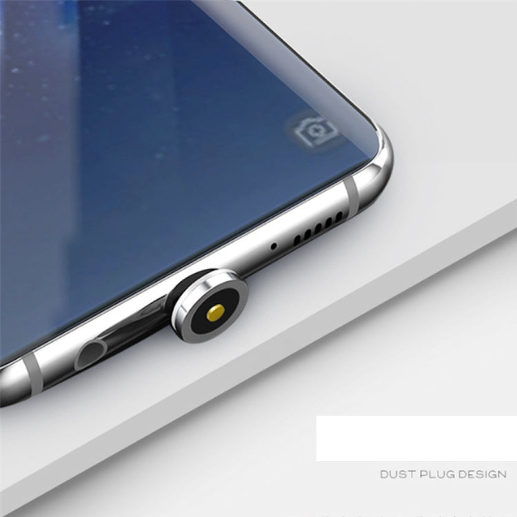 USB to 8 Pin Magnetic Suction Colorful Streamer Mobile Phone Charging Cable, Length: 1m(Color Light) by buy2fix