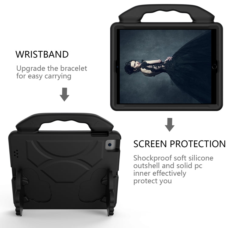 EVA Shockproof Tablet Case with Thumb Bracket For iPad 4 / 3 / 2(Black) - iPad 4 & 3 & 2 Cases by buy2fix | Online Shopping UK | buy2fix