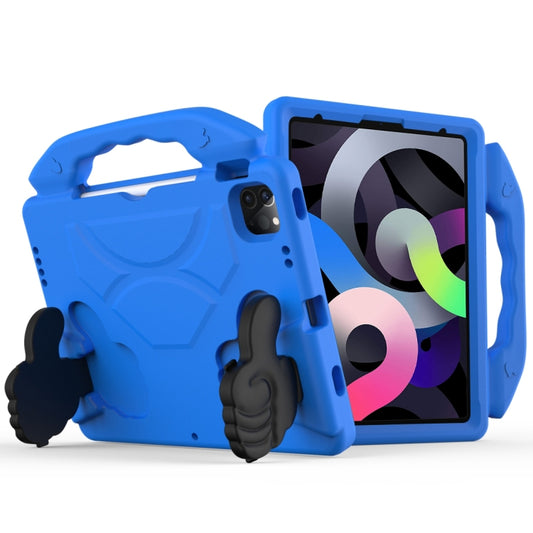Children EVA Shockproof Tablet Case with Thumb Bracket For iPad Air 2022 / 2020 10.9(Blue) - iPad Air (2022) / (2020) 10.9 Cases by buy2fix | Online Shopping UK | buy2fix