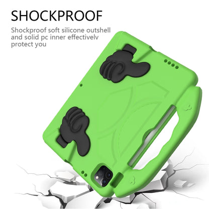 Children EVA Shockproof Tablet Case with Thumb Bracket For iPad Air 2022 / 2020 10.9(Green) - iPad Air (2022) / (2020) 10.9 Cases by buy2fix | Online Shopping UK | buy2fix