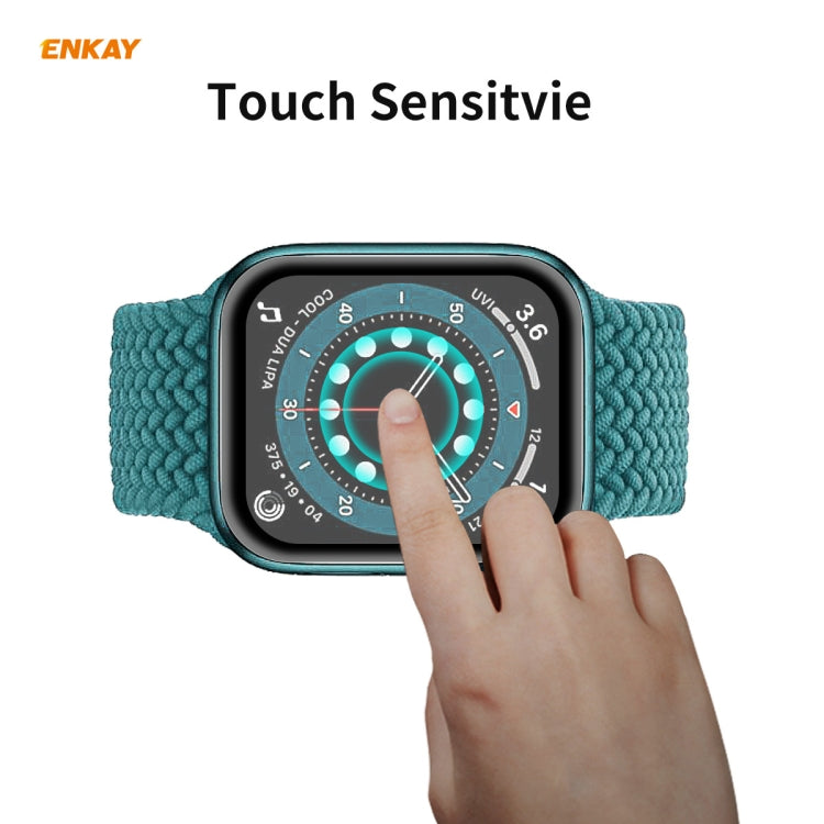 For Apple Watch 6/5/4/SE 40mm ENKAY Hat-Prince 3D Full Screen Soft PC Edge + PMMA HD Screen Protector Film by ENKAY