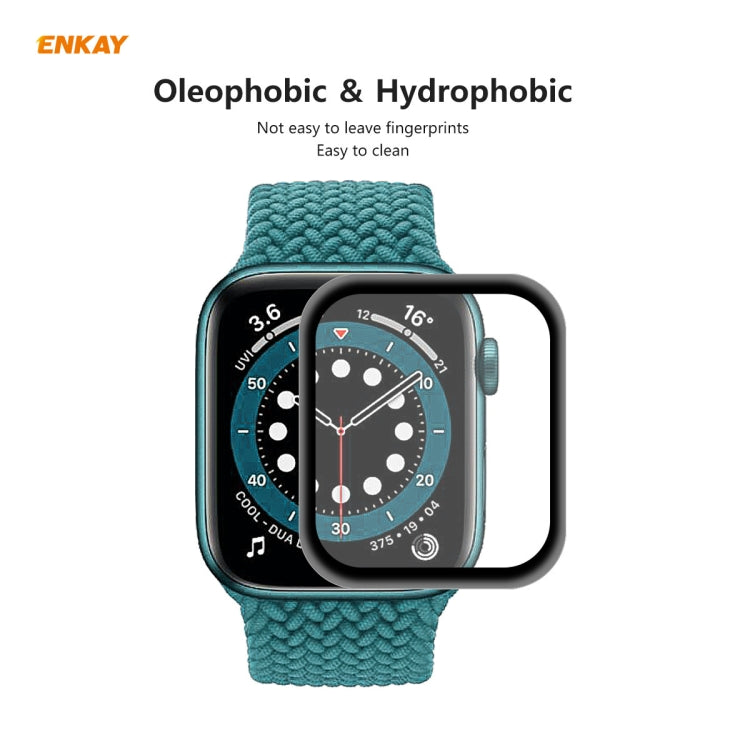 For Apple Watch 6/5/4/SE 40mm ENKAY Hat-Prince 3D Full Screen Soft PC Edge + PMMA HD Screen Protector Film by ENKAY