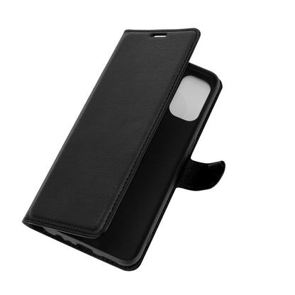 For OPPO A53 2020/OPPO A32 2020 Litchi Texture Horizontal Flip Protective Case with Holder & Card Slots & Wallet(Black) by buy2fix