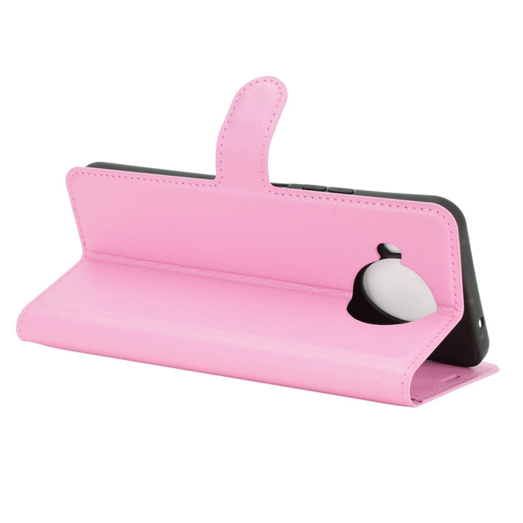 For Nokia 8.3 5G Litchi Texture Horizontal Flip Protective Case with Holder & Card Slots & Wallet(Pink) by buy2fix