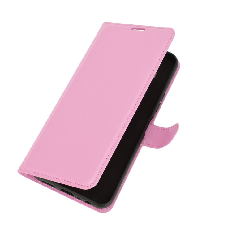 For Nokia 8.3 5G Litchi Texture Horizontal Flip Protective Case with Holder & Card Slots & Wallet(Pink) by buy2fix