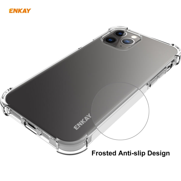 For iPhone 12 / 12 Pro Hat-Prince ENKAY ENK-PC049 Clear TPU Soft Case Shockproof Cover - iPhone 12 / 12 Pro Cases by ENKAY | Online Shopping UK | buy2fix