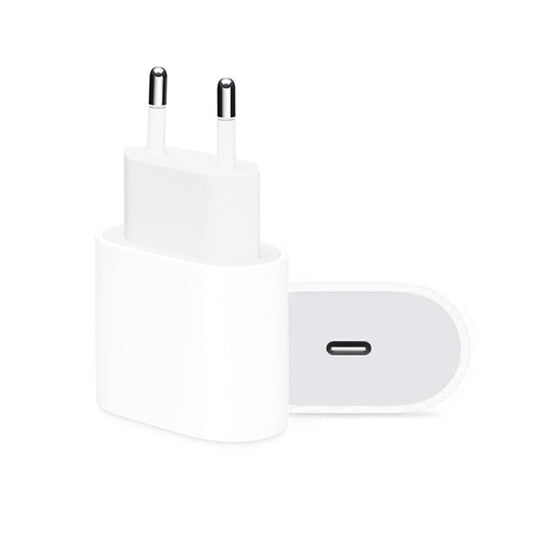 PD 20W Single USB-C / Type-C Interface Travel Charger, EU Plug - USB Charger by buy2fix | Online Shopping UK | buy2fix