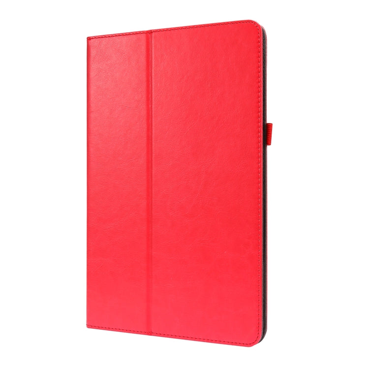 For Samsung Galaxy Tab S8+ / Tab S8 Plus / Tab S7 FE / Tab S7+ T970/T976B 2-Folding Business Horizontal Flip PU Leather Case with Card Slots & Holder(Red) by buy2fix