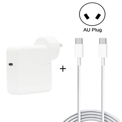 2 in 1 PD 30W USB-C / Type-C + 3A PD 3.0 USB-C / Type-C to USB-C / Type-C Fast Charge Data Cable Set, Cable Length: 2m, AU Plug - USB Charger by buy2fix | Online Shopping UK | buy2fix